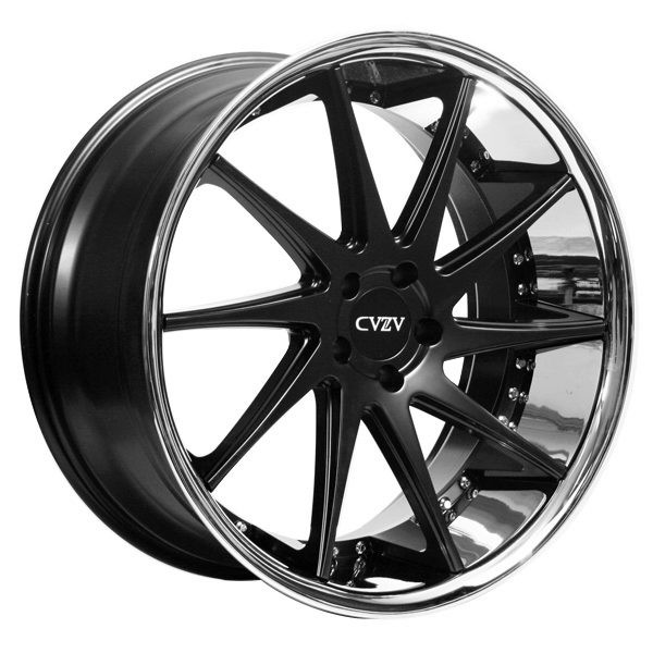 [Azad] 22-AZAD-AZ23 22" Azad AZ23 Black Wheel/Tire Package