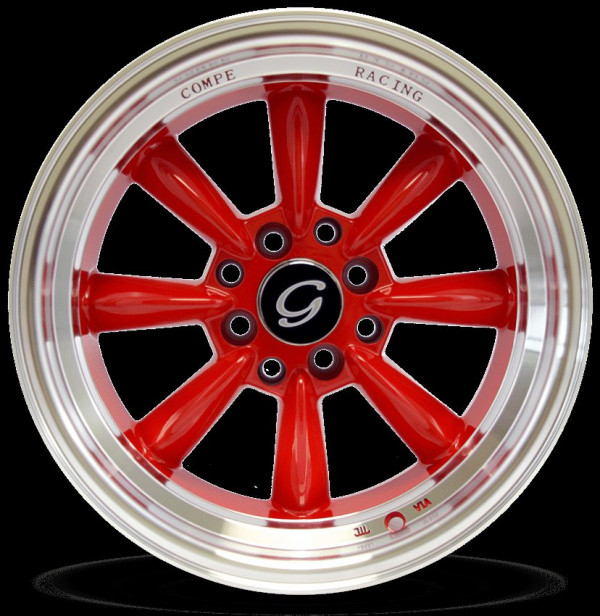 [Marquee] 15-G-LINE-8014-RED 15" G-line 8014 Red Wheel/Tire Package