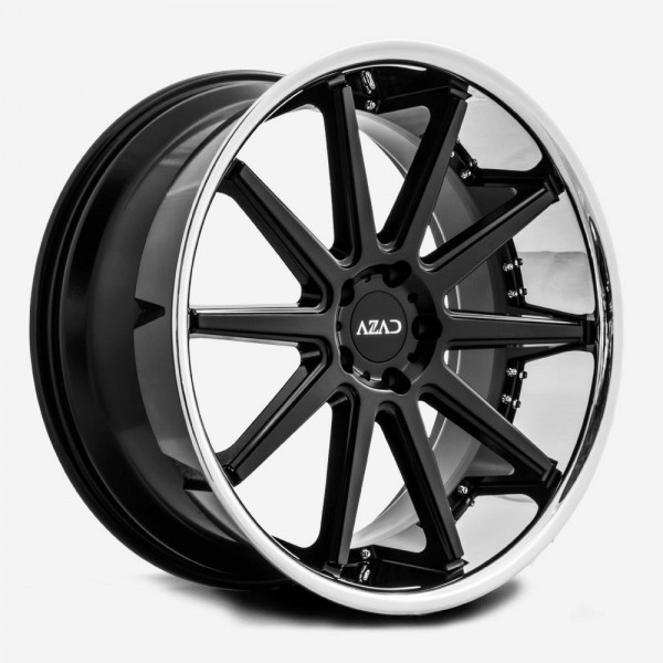 [Azad] 22-AZ95-BLACK-SSL 22" AZ95 Black SSL Wheel/Tire Package