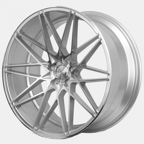 [Lenzo] 22-C-87-1AV-2X4-SILVER 22" C-87 1AV 2X4 Silver Wheel/Tire Package