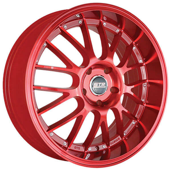 [STR] 18-STR-514-RED 18" STR 514 Neon Red Wheel/Tire Package