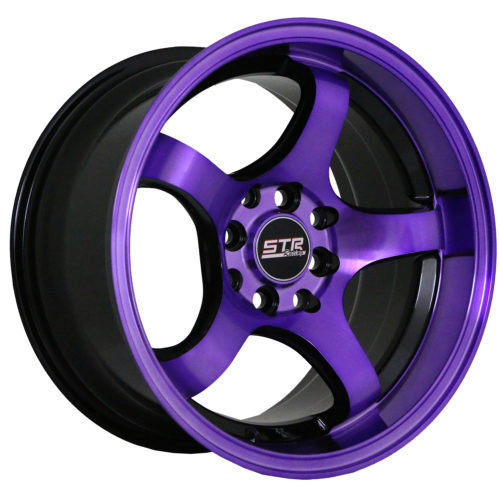 [STR] 15-STR-706-PURPLE 15" STR 706 Magic Purple Wheel/Tire Package