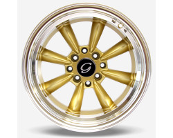 [Marquee] 15-G-LINE-8014-GOLD 15" G Line 8014 Gold Wheel/Tire Package