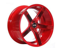 [STR] 18-STR-607-RED 18" STR 607 Neon Red Wheel/Tire Package