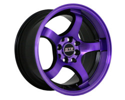 [STR] 15-STR-706-PURPLE 15" STR 706 Magic Purple Wheel/Tire Package