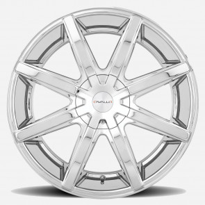 [Cavallo] 24-CLV8-CHROME 24" CLV8 Chrome Wheel/Tire Package