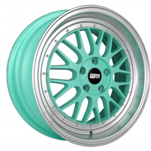 [STR] 18-STR-601-MINT 18" STR 601 Mint/Machined Wheel/Tire Package