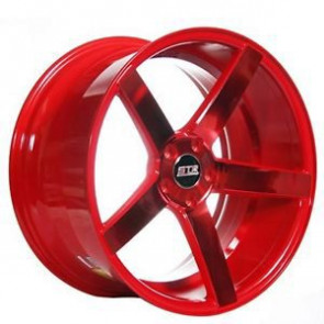 [STR] 18-STR-607-RED 18" STR 607 Neon Red Wheel/Tire Package
