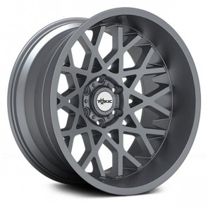 [Toxic] 20-TOXIC-PUNISHER-GUNMETAL 20" Toxic Punisher Gunmetal Wheel/A/T Tire Package